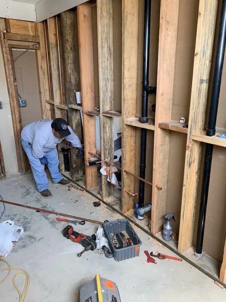 Commercial rough-in plumbing for Commercial Plumbing in South Utica